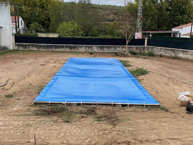 Colocación de lonas a medida